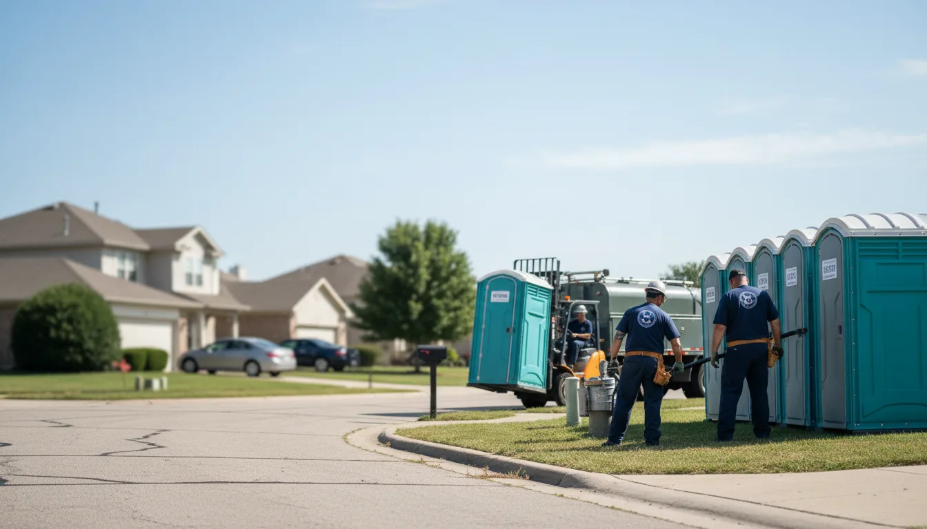 Porta Potty Rental in Saint Francis, SD near me